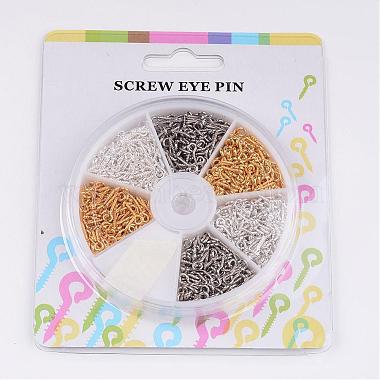 1 Box Iron Screw Eye Pin Peg Bails(IFIN-JP0002-B)-3