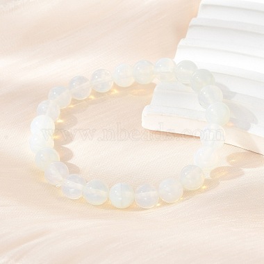 Opalite Perlen Stretch-Armbänder(X-BJEW-F203-01)-5