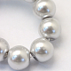 Baking Painted Pearlized Glass Pearl Round Bead Strands(HY-Q003-10mm-62)-3