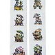 Cartoon Patterns Paper Gift Sticker Rolls(DIY-R083-03A)-1