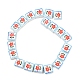 Printed Handmade Porcelain Beads(PORC-G016-04B)-2