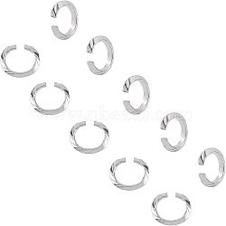 Unicraftale 304 Stainless Steel Quick Link Connectors, Linking Rings, Donut, Stainless Steel Color, 16x3mm, 100pcs/box(STAS-UN0011-15P)