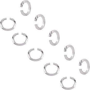 Unicraftale 304 Stainless Steel Quick Link Connectors, Linking Rings, Donut, Stainless Steel Color, 16x3mm, 100pcs/box