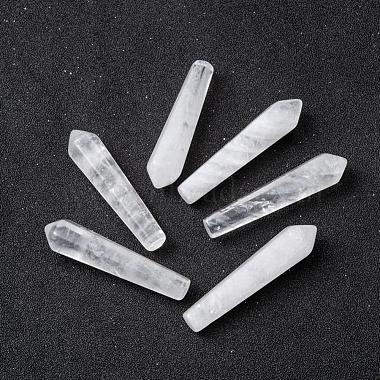50mm Bullet Quartz Crystal Beads