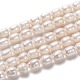 Natural Cultured Freshwater Pearl Beads Strands(PEAR-L033-77-01)-1