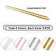 PandaHall Elite 8Pcs 4 Colors Fashion Women's Hair Accessories(PHAR-PH0001-13)-4