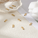 10Pcs 201 Stainless Steel Cord Ends, End Caps, Column, Real 24K Gold Plated, 8.5x3mm, Hole: 2.5mm, Inner Diameter: 2.4mm(STAS-LP0005-29A-G)