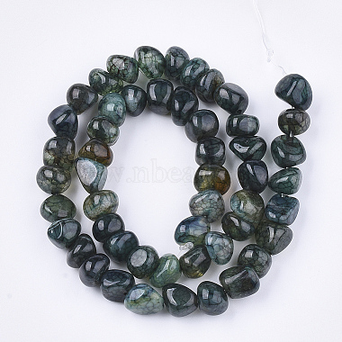 Natural Dragon Veins Agate Beads Strands(X-G-S349-28A)-2