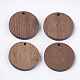 Walnut Wood Pendants(X-WOOD-S054-01A-01)-1