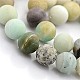 Natural Frosted Flower Amazonite Round Beads(X-G-D616-4mm)-1