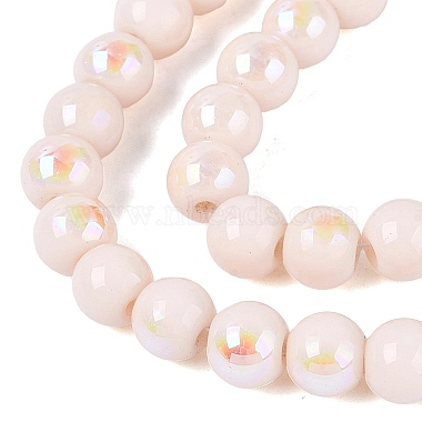 Electroplate Opaque Glass Beads Strands(EGLA-Q132-6MM-01C-02)-3