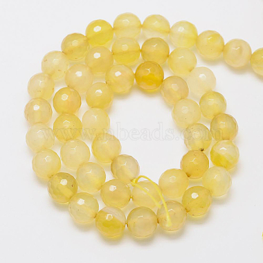 Natural Agate Beads Strands(G-G580-8mm-07)-2