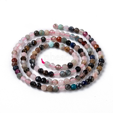 Natural Mixed Stone Beads Strands(G-T108-39)-2