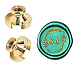 Wax Seal Brass Stamp Head(AJEW-WH0209-499)-1