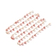 Chaîne de perles de verre faite à la main(AJEW-JB01134-04)-1