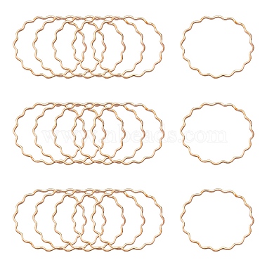 Rose Gold Ring Brass Linking Rings
