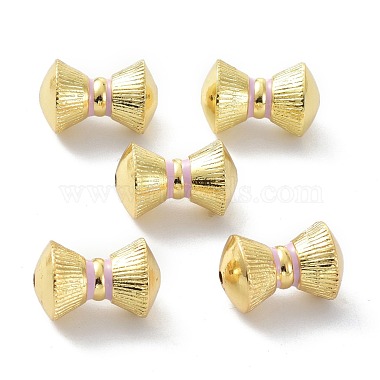 Brass Enamel  Beads(KK-B047-04G)-2