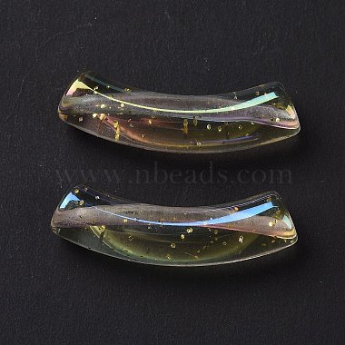 UV Plating Iridescent Transparent Acrylic Beads(X-OACR-A016-02)-4