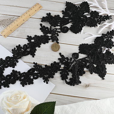 Polyester Embroidery Lace Appliques(DIY-WH0401-95)-4