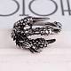 Dragon Claw Alloy Adjustable Cuff Rings for Men(FS-WG918E1-01)-1
