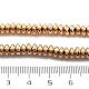 galvanisierte synthetische nichtmagnetische Hämatitperlenstränge(G-M095-C01-02KCG)-2