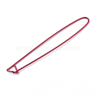 Aluminum Stitch Holder, Red, 170x25mm, Pin: 2.5mm(TOOL-T006-38)