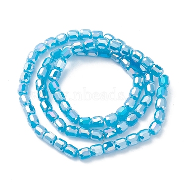 Imitation Jade Glass Beads Strands(EGLA-K015-04A)-2
