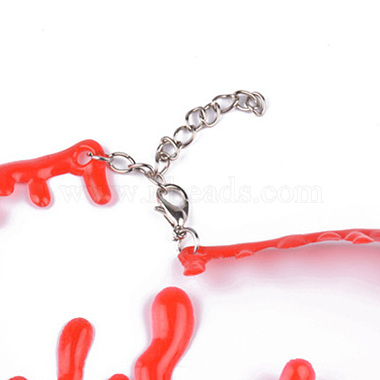 Plastic Blood Choker Necklace for Women(NJEW-K245-026A)-3