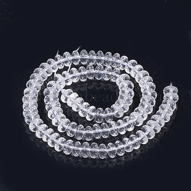 Synthetic Quartz Crystal Beads Strands(X-G-S285-13)-2