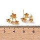 hallazgos de aretes de bronce(KK-Z164-04G-01)-3