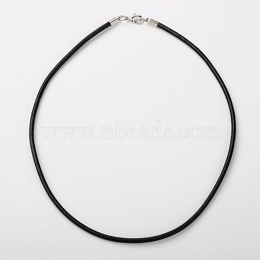 Black Leather Necklace Making