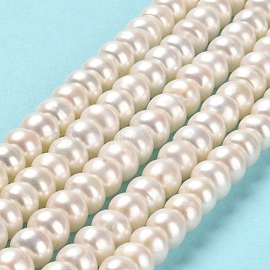 hebras de perlas de agua dulce cultivadas naturales(PEAR-J007-24)-2