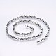 201 Stainless Steel Byzantine Chain Necklaces(NJEW-F222-11P)-1