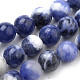 Natural South Africa Sodalite Beads Strands(X-G-S259-35-8mm)-1