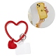 Силиконовый ремешок для телефона с петлей в форме сердца(KEYC-E029-02A)-1