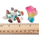 8 бусины из смешанной крошки натуральных и синтетических драгоценных камней(G-YW0001-17)-5