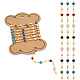 Pandahall 1M Handmade Colorful Enamel Heart Beaded Chains(CHC-TA0001-12)-1