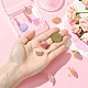 12個12スタイルのアクリルペンダント(KK-CJ0003-34)-4