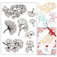 Custom PVC Plastic Clear Stamps, for DIY Scrapbooking, Photo Album Decorative, Cards Making, Stamp Sheets, Film Frame, Leaf, 160x110x3mm(DIY-WH0439-0059)
