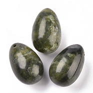 Natural Xinyi Jade/Chinese Southern Jade Pendants, Easter Egg Stone, 31x20x20mm, Hole: 2mm(X-G-P438-D-07)
