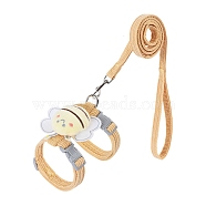 Adjustable Cute Polyester Dog Harness and Leash, Soft Harness for Dogs Cats, Bee, Navajo White, Chest Circumference
: 320~460mm(PW-WG62479-01)