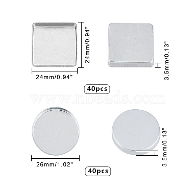 casseroles à palettes en aluminium vides Olympcraft(MRMJ-OC0001-17)-6