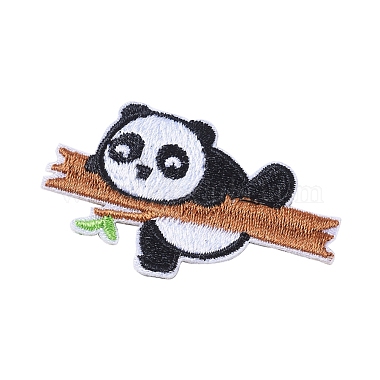 Симпатичная панда компьютеризированная ткань для вышивки утюжок / шить патчи(DIY-X0293-71)-2
