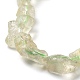 Brins de perles de topaze naturelle brute et brute(G-P528-B02-01)-3