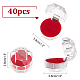 40Pcs Octagon Transparent Plastic Ring Boxes(CON-CA0001-020)-2