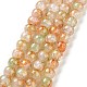 Baking Painted Crackle Glass Bead Strands(DGLA-R053-05B)-1