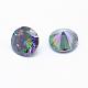 Cubic Zirconia Pointed Back Cabochons(ZIRC-M002-8mm-010)-2