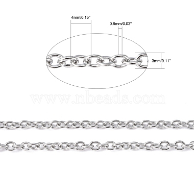 304 Stainless Steel Cable Chains(CHS-R008-12)-2