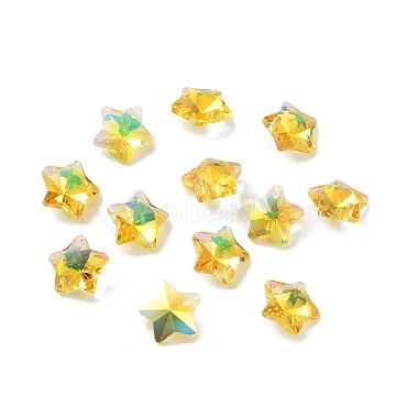 Gold Glass Charms