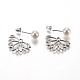 Alloy Stud Earrings(EJEW-H107-01P)-2